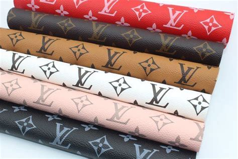 louis vuitton material leather|louis vuitton faux leather sheets.